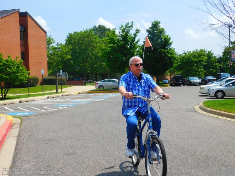 Bicycle rides, provided by the facility